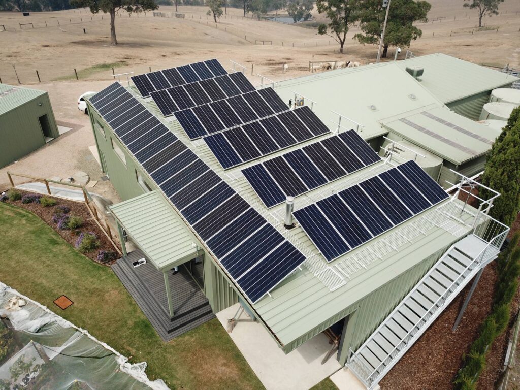 27kw solar panels sunpower on roof