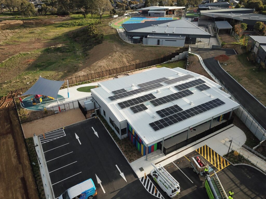 40kW solar in doreen for early learning centre installed by SolarVista
