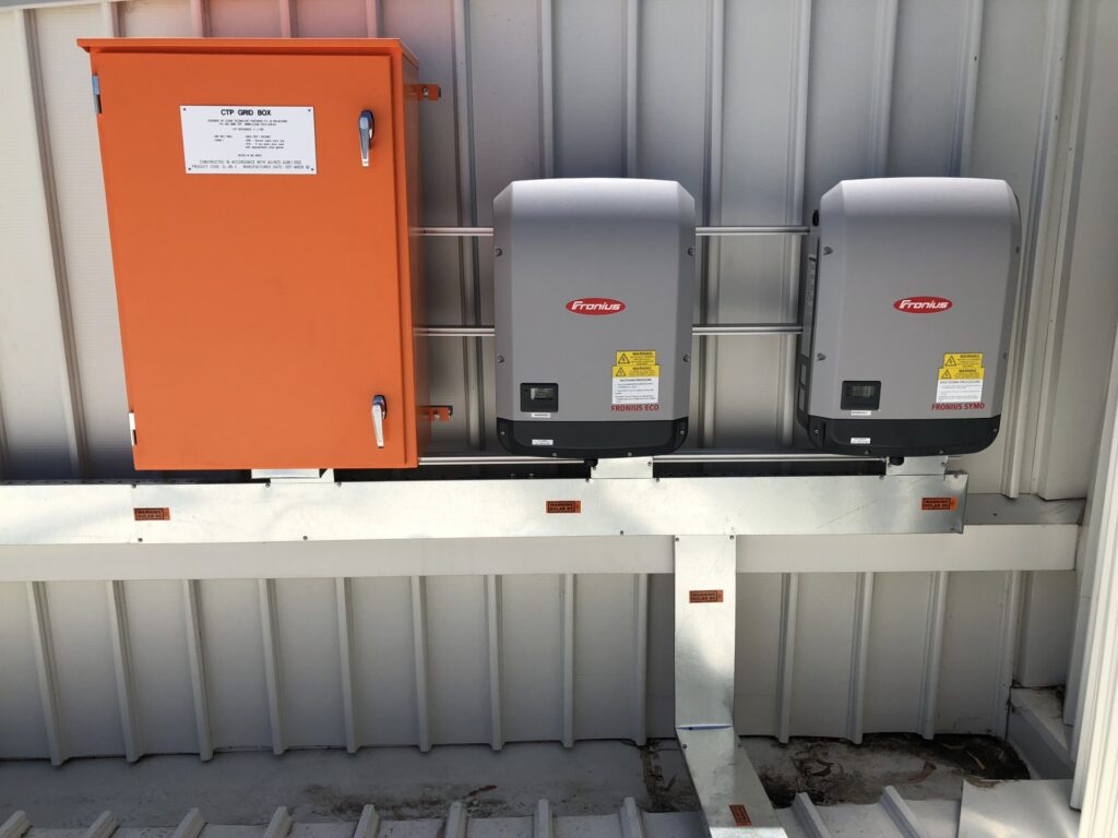 40kW solar in Narre Warren Secondary fronius inverters installed by SolarVista