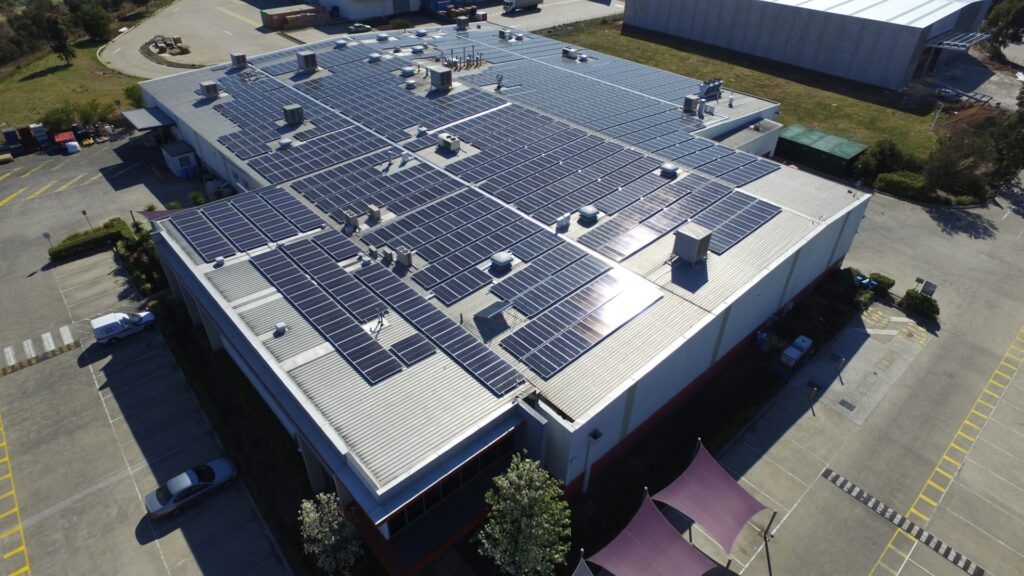 500kW solar in keilor park for ferguson plarre installed by SolarVista