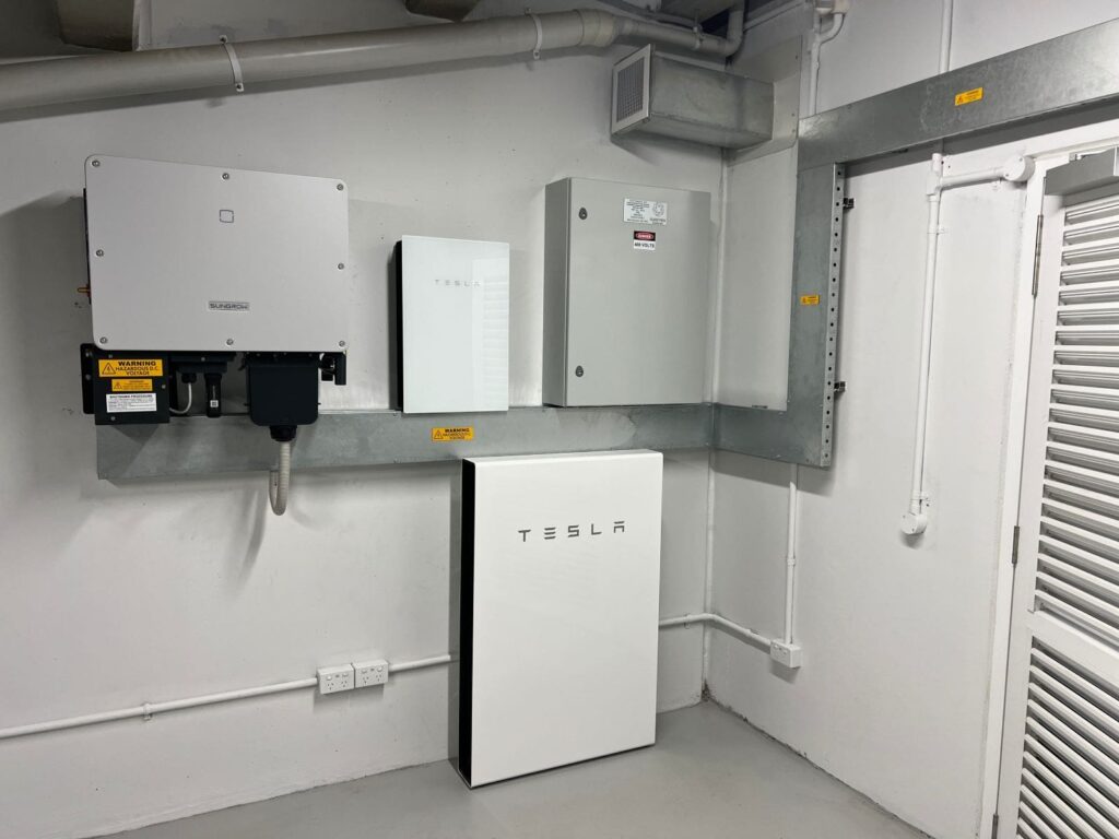 39kW solar in cranbourne Melbourne City FC tesla powerwall battery installed by SolarVista